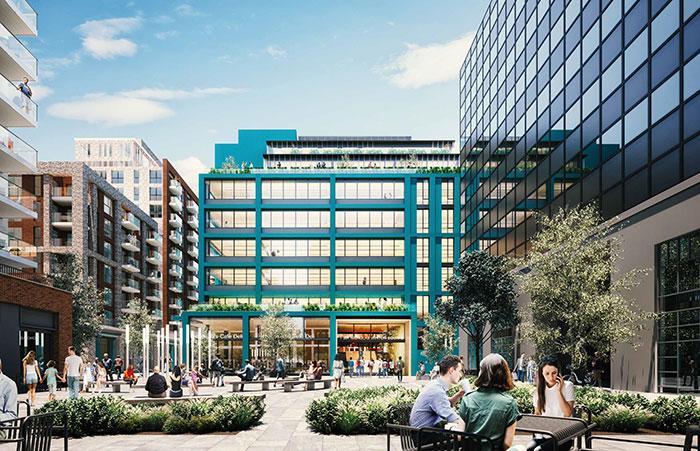 High street development mock up